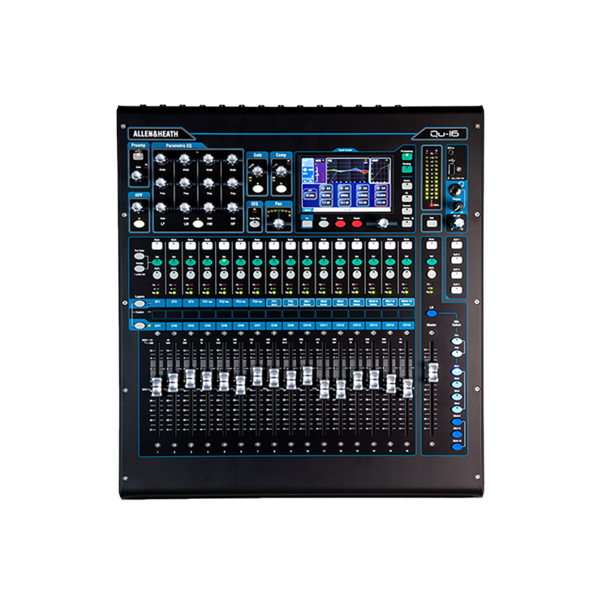 QU16 Mixer Allen & Heath Thiết Kế Sáng Tạo và Chất Lượng Âm Thanh