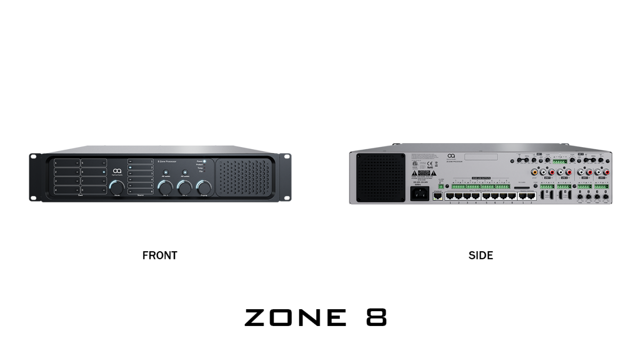 Zone 8 là sự lựa chọn hoàn hảo cho hệ thống âm thanh đa vùng hiệu quả. Với DSP và ứng dụng WebApp tiện ích, Zone 8 cung cấp linh hoạt và chất lượng vượt trội. Tận hưởng đa dạng ứng dụng từ quán bar đến cơ sở giáo dục với 8 vùng độc lập và giá cả cạnh tranh. Hãy khám phá ngay để trải nghiệm âm thanh tuyệt vời!