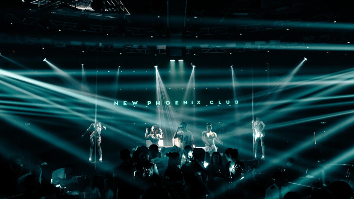 Toàn cảnh nội thất siêu vũ trường New Phoenix Club tại Bắc Ninh