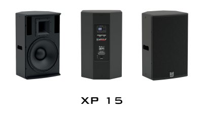 Mặt sau và chi tiết kết nối loa Martin Audio XP15